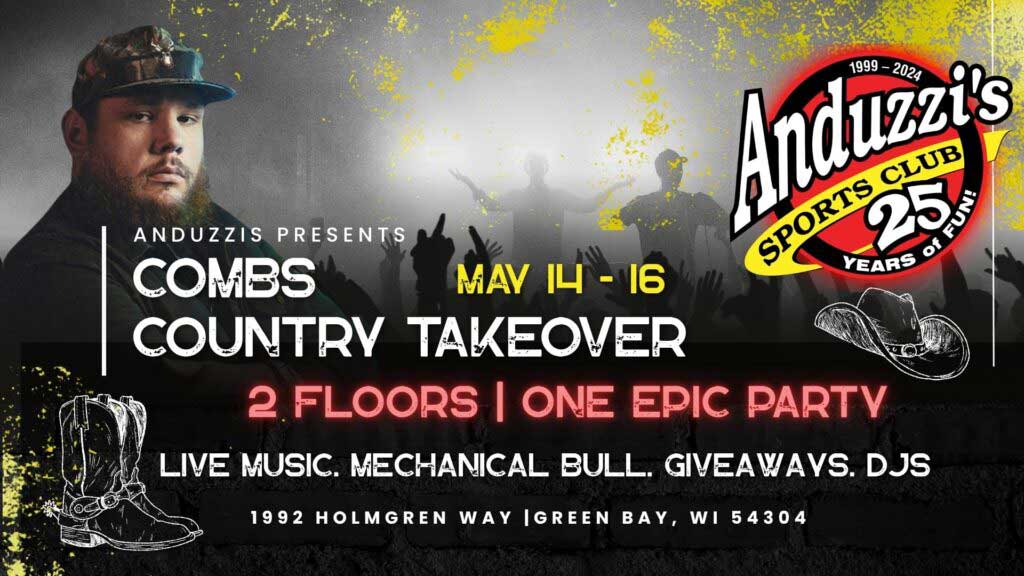 Luke Combs event at Anduzzis