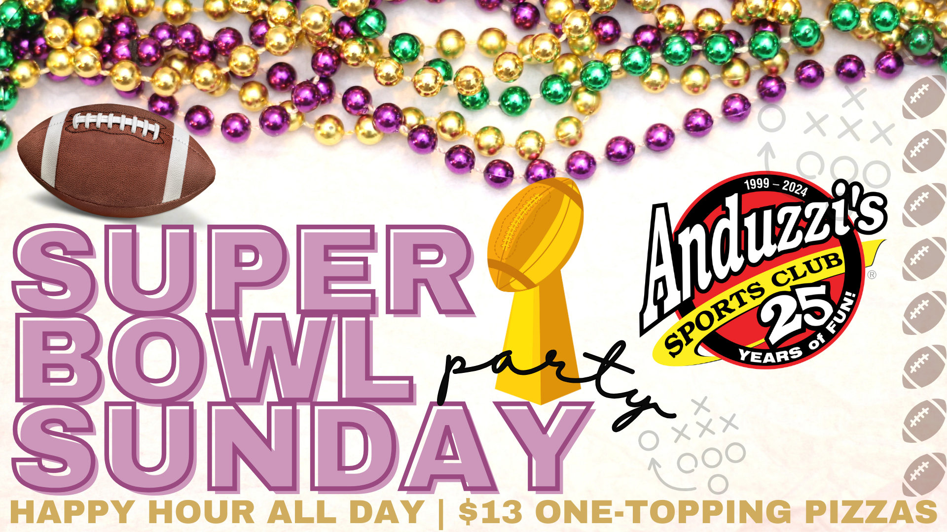 Super Bowl Sunday - FB Event