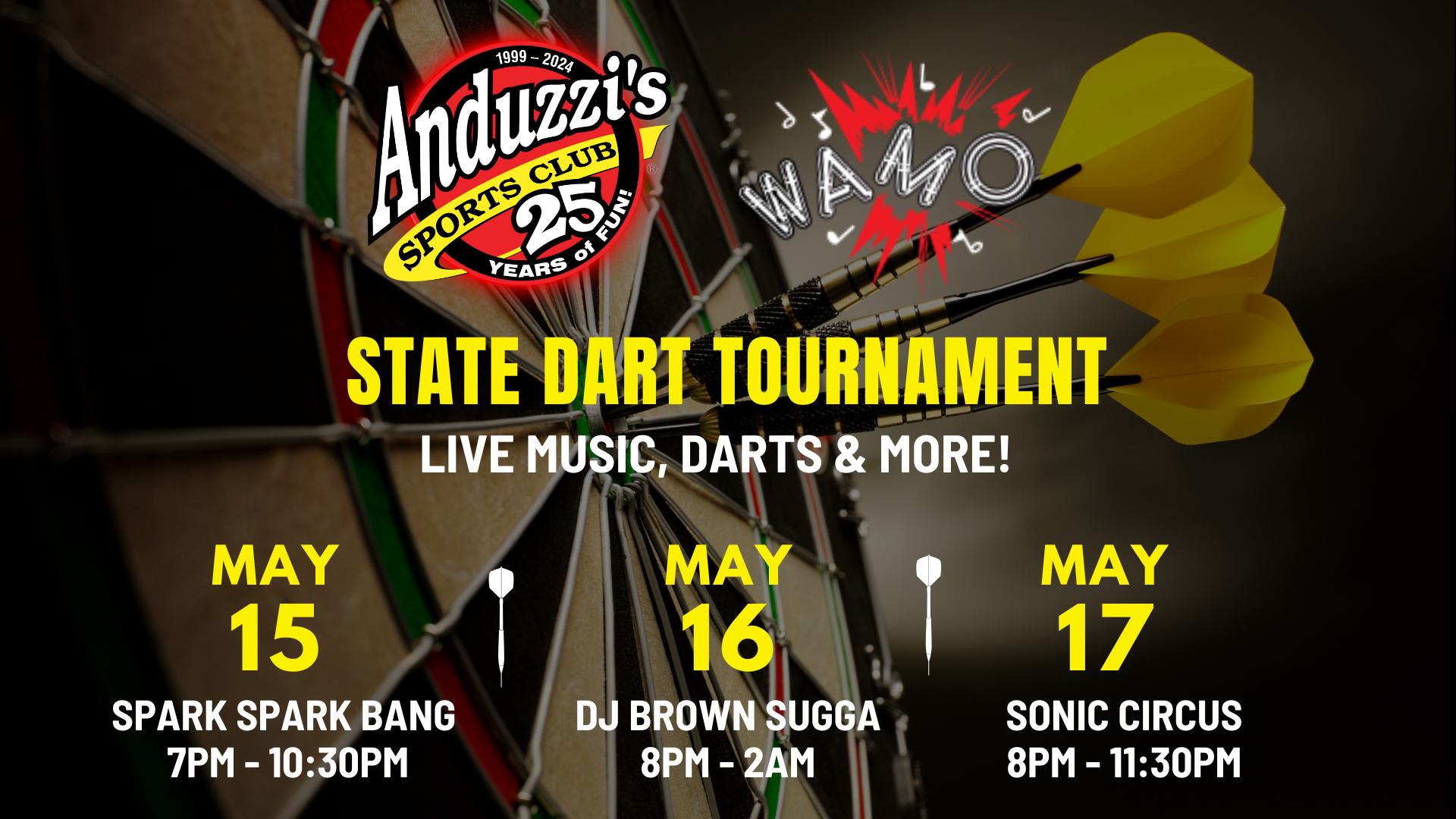 WAMO State Dart Tournament (2) WAMO State Dart Tournament (2)