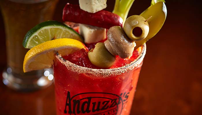 Anduzzi’s Sports Club Wisconsin’s Favorite Restaurant & Sports Bar drink menu bloody mary