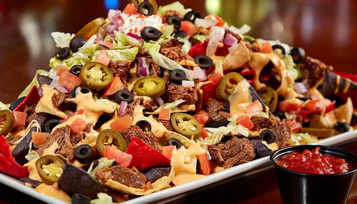 Anduzzi’s Sports Club Wisconsin’s Favorite Restaurant & Sports Bar nacho appetizer