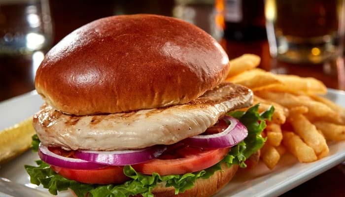 Anduzzi’s Sports Club Wisconsin’s Favorite Restaurant & Sports Bar chicken sandwich